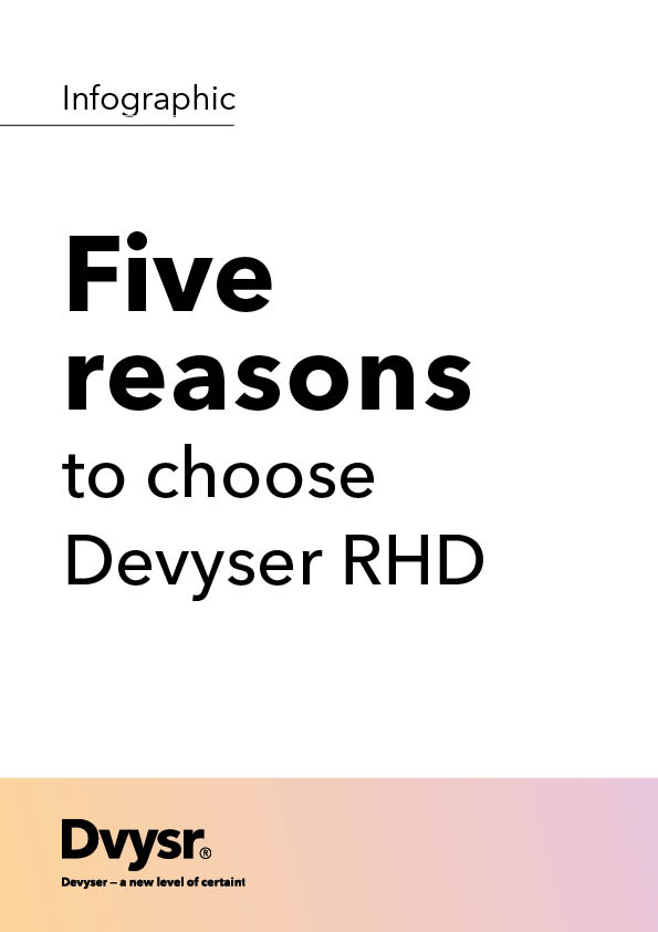 Five reasons to choose Devyser RHD