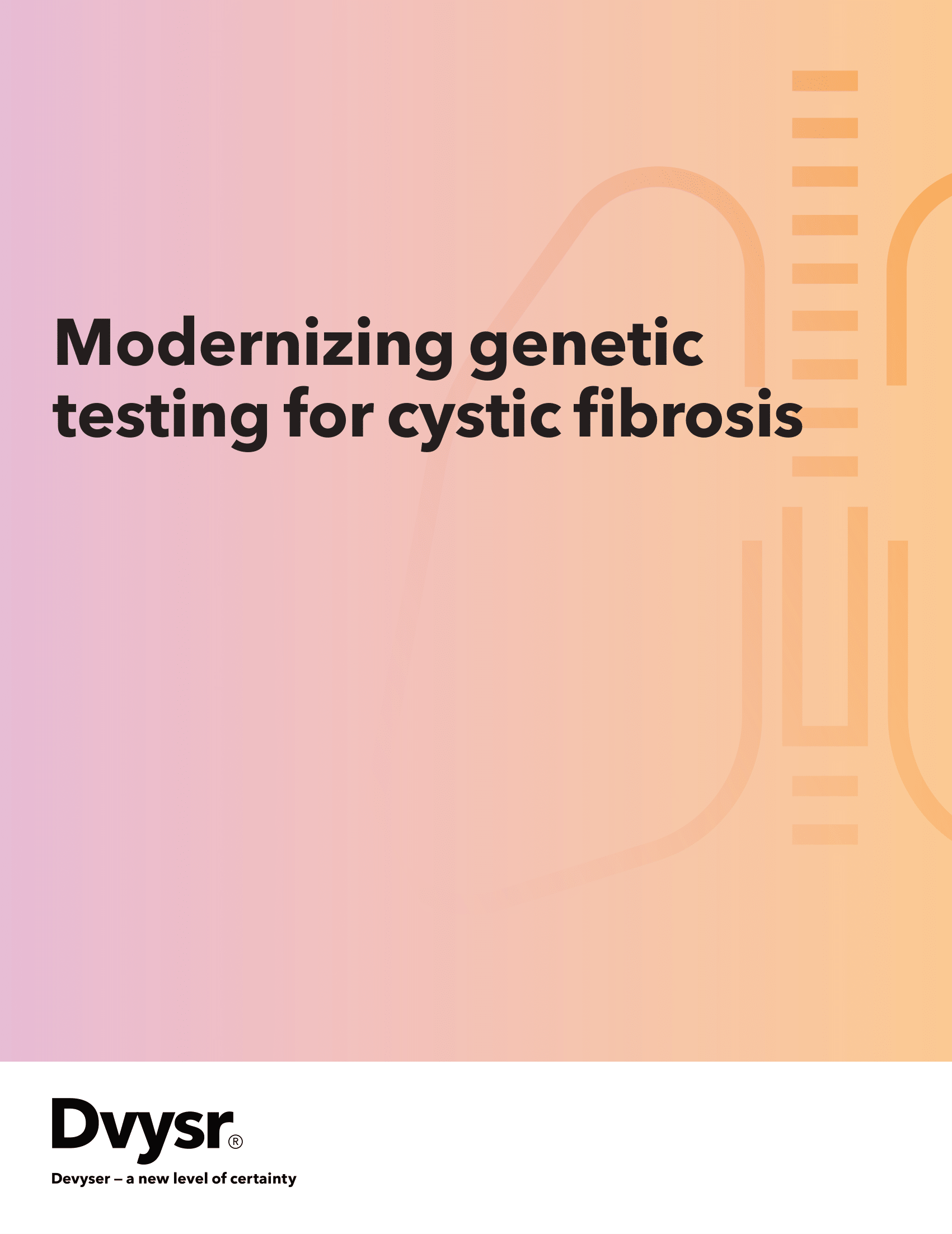 Modernizing genetic testing for cystic fibrosis