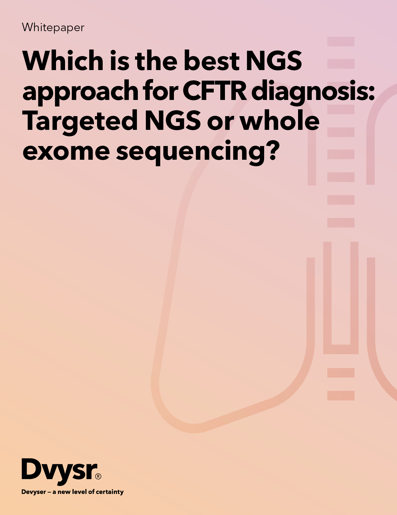 Which is the best approach for CFTR diagnosis: Targeted NGS or whole exome sequencing?