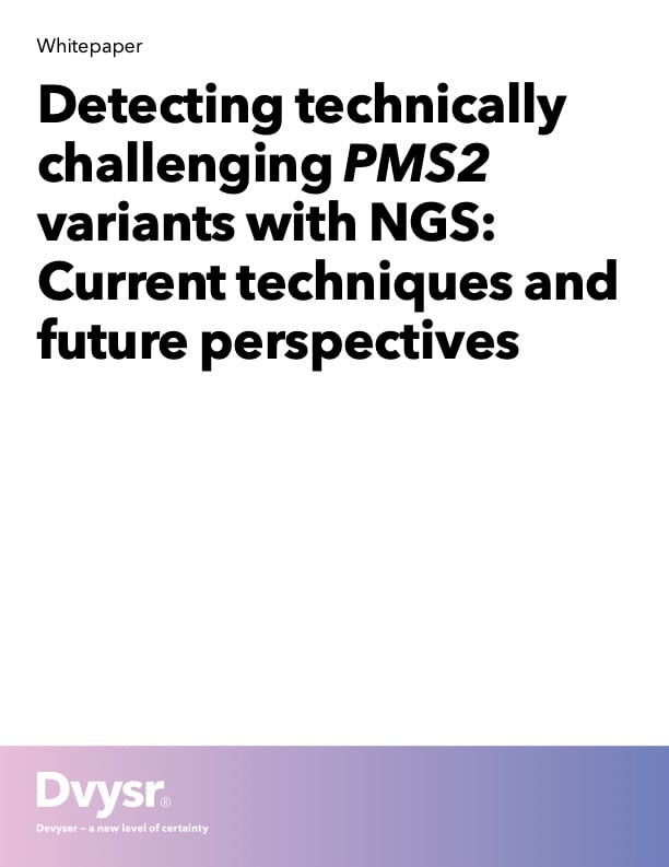 Detecting technically challenging PMS2 variants with NGS: Current techniques and future perspectives